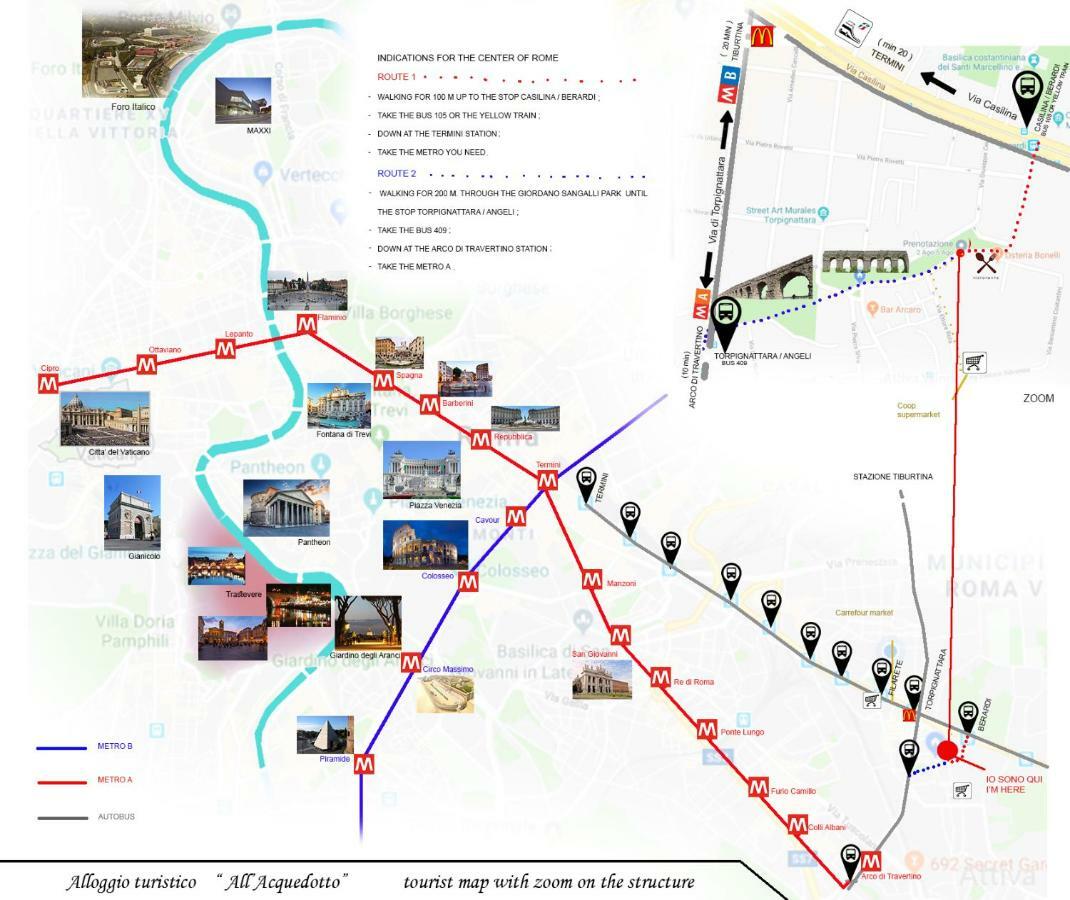 Alloggio Turistico All'Acquedotto Διαμέρισμα Ρώμη Εξωτερικό φωτογραφία